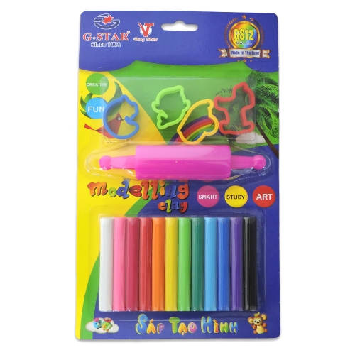 Modeling Clay Set- 12 color