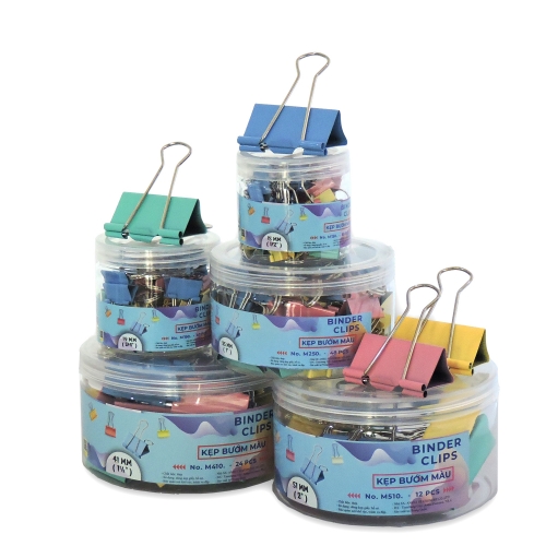 COLORFUL BINDER CLIPS G-STAR